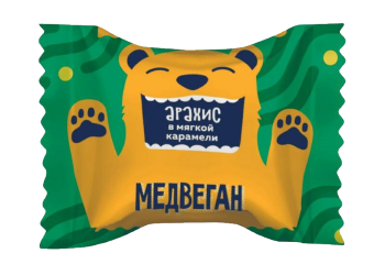 Конфета Конфета Грильяж с арахисом весовые Медвеган