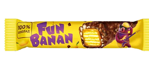 Батончик вафельный FunBanan 35г