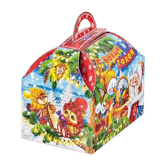 Сладкий новогодний подарок Сундук лакомств