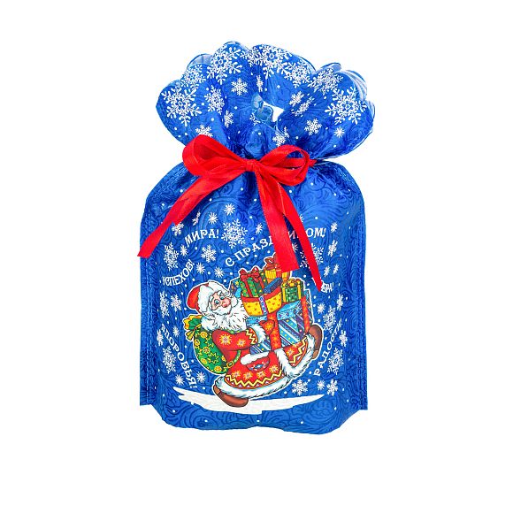 Сладкий новогодний подарок Мешок со сладостями